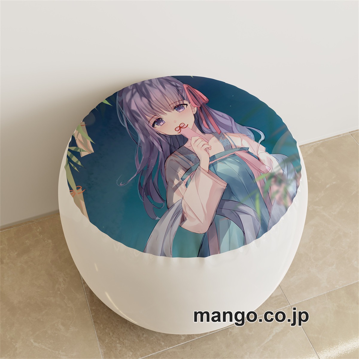 PVC ラウンドスツール アニメ キャラクター【Fate】メリュジーヌ 間桐桜pvcスツールPVC製 キャラクターグッズ コレクション用 2