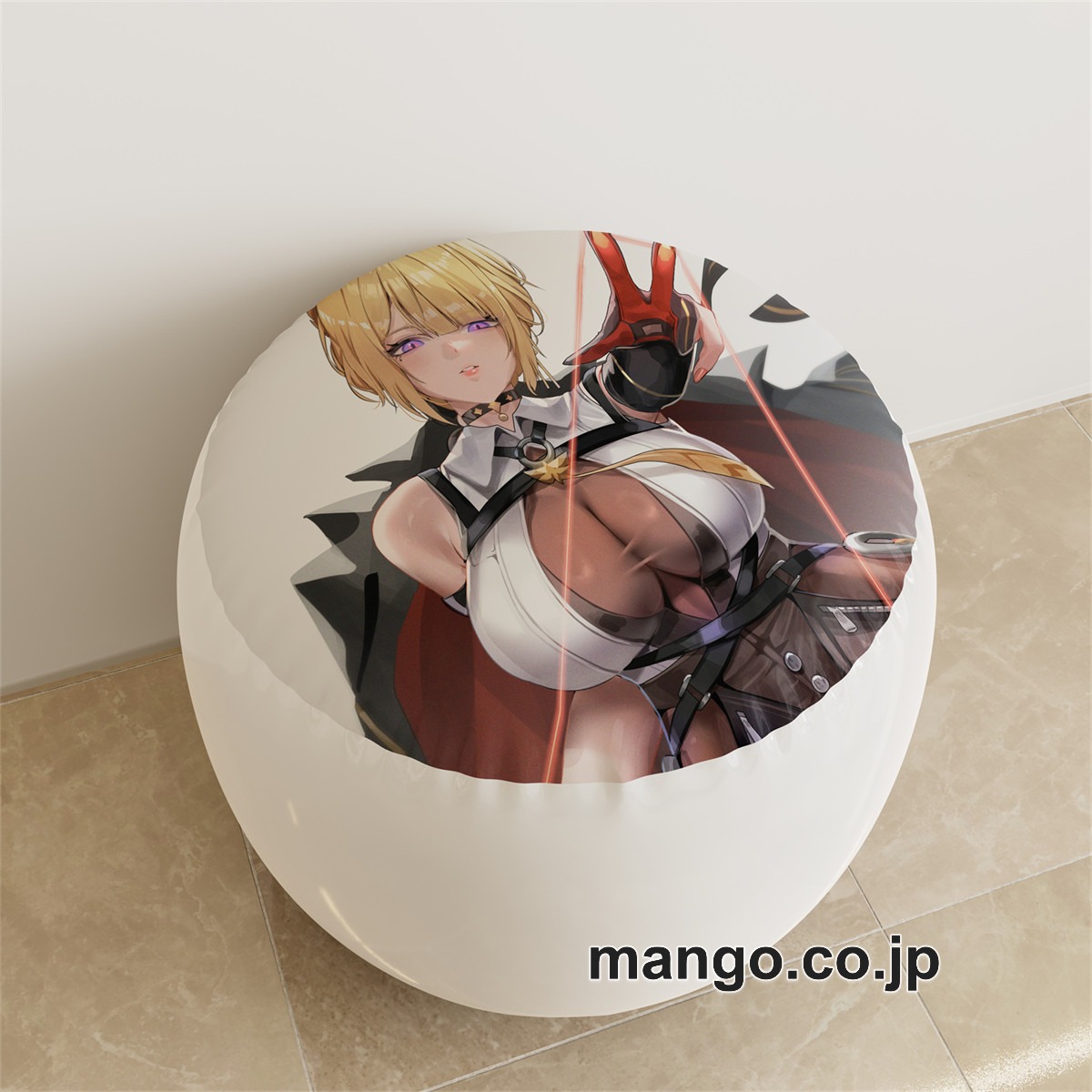 PVC ラウンドスツール アニメ キャラクター【ZenlessZoneZero】イヴリン エレンpvcスツールPVC製 キャラクターグッズ コレクション用
