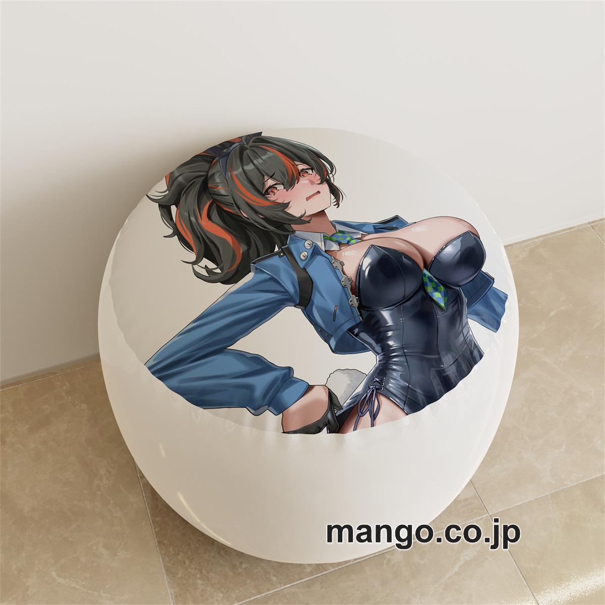 PVC ラウンドスツール アニメ キャラクター【ZenlessZoneZero】朱鳶pvcスツールPVC製 キャラクターグッズ コレクション用 2