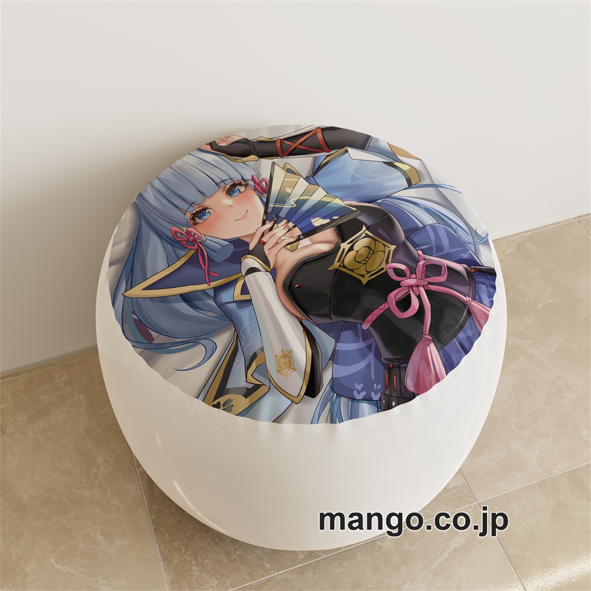 PVC ラウンドスツール アニメ キャラクター【原神】夜蘭 神里綾華pvcスツールPVC製 キャラクターグッズ コレクション用 2