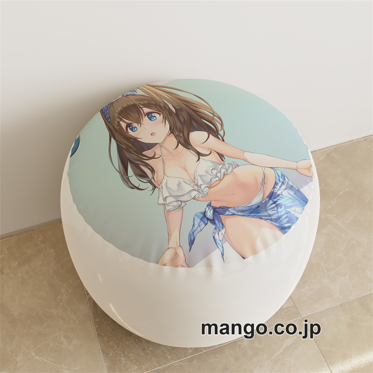PVC ラウンドスツール アニメ キャラクター【アイドルマスターシンデレラガールズ】鷺沢文香pvcスツールPVC製 キャラクターグッズ コレクション用