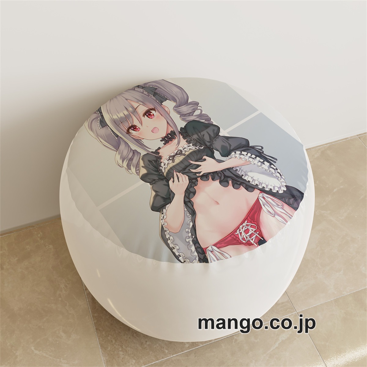 PVC ラウンドスツール アニメ キャラクター【アイドルマスターシンデレラガールズ】神崎蘭子pvcスツールPVC製 キャラクターグッズ コレクション用 2