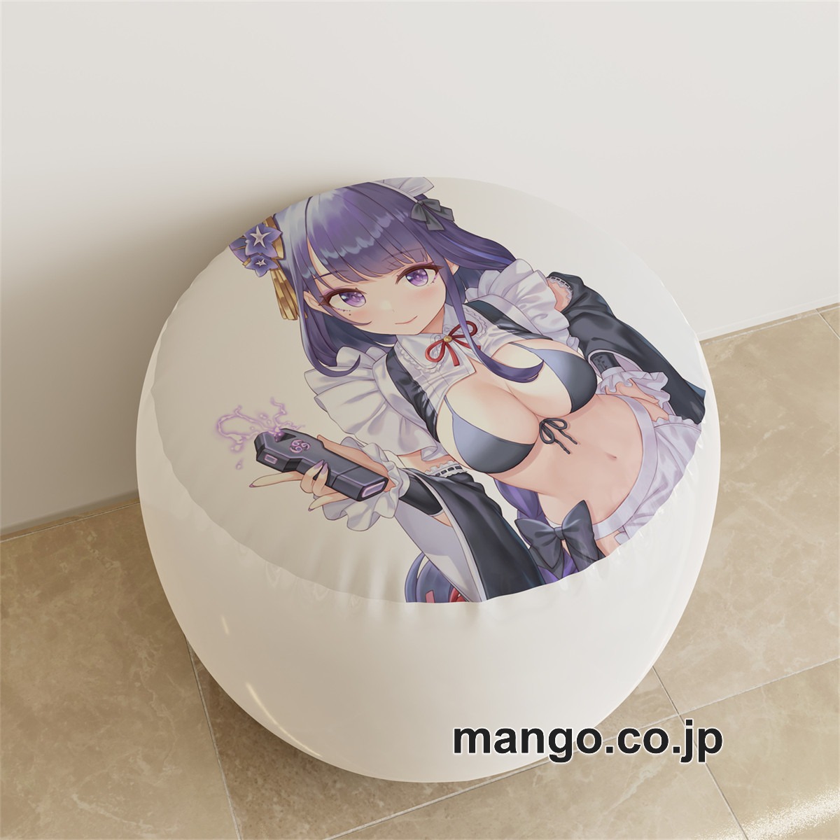 PVC ラウンドスツール アニメ キャラクター【原神】雷電將軍 八重神子pvcスツールPVC製 キャラクターグッズ コレクション用