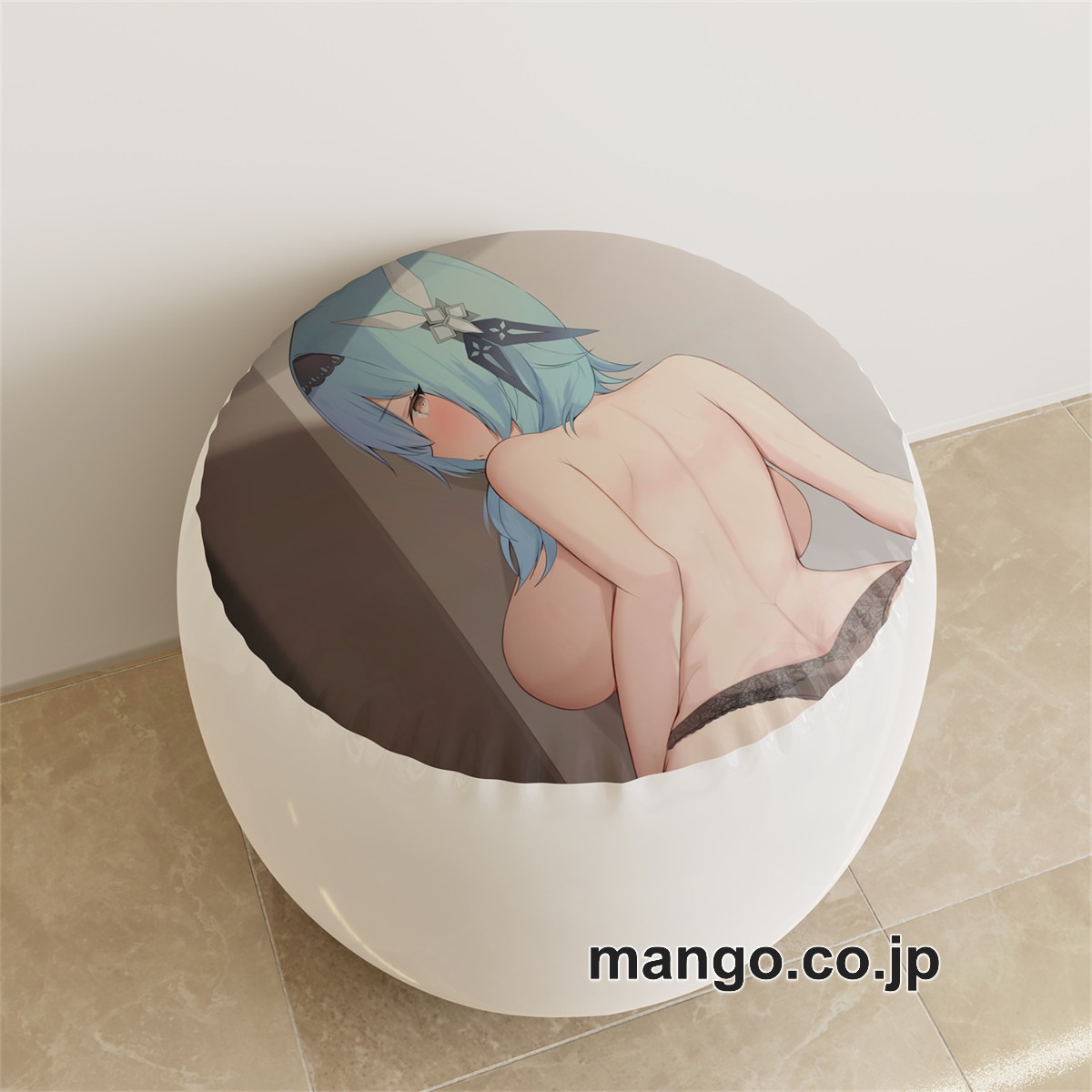 PVC ラウンドスツール アニメ キャラクター【原神】エウルアpvcスツールPVC製 キャラクターグッズ コレクション用