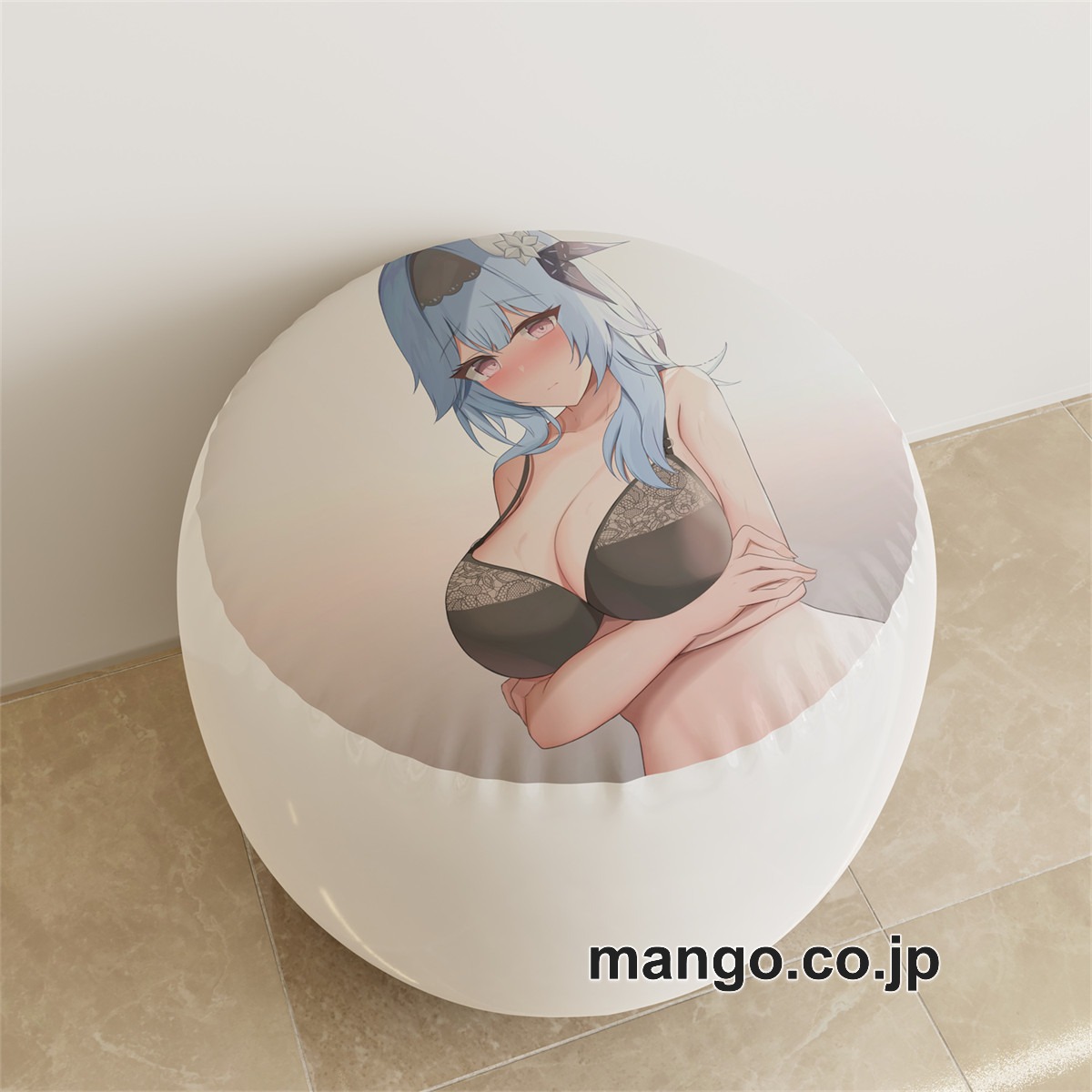 PVC ラウンドスツール アニメ キャラクター【原神】エウルアpvcスツールPVC製 キャラクターグッズ コレクション用 2