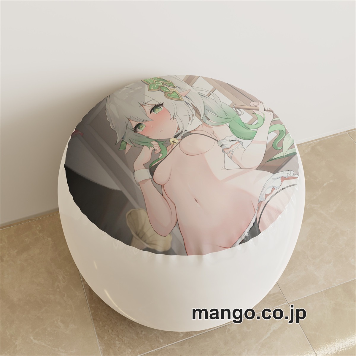 PVC ラウンドスツール アニメ キャラクター【原神】ナヴィアナヒーダpvcスツールPVC製 キャラクターグッズ コレクション用 2