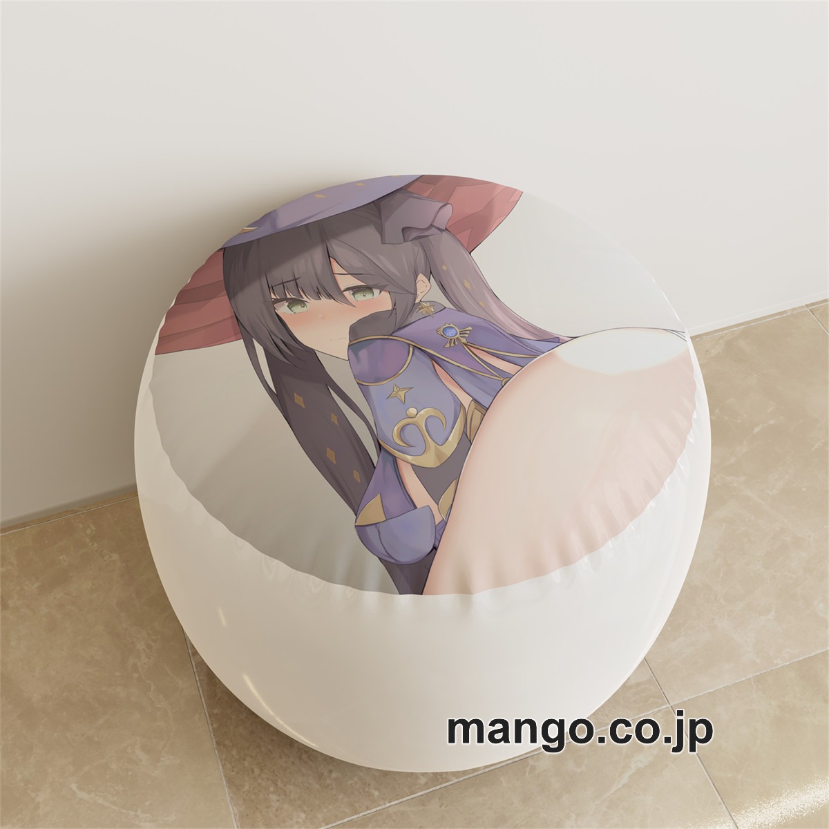 PVC ラウンドスツール アニメ キャラクター【原神】モナpvcスツールPVC製 キャラクターグッズ コレクション用