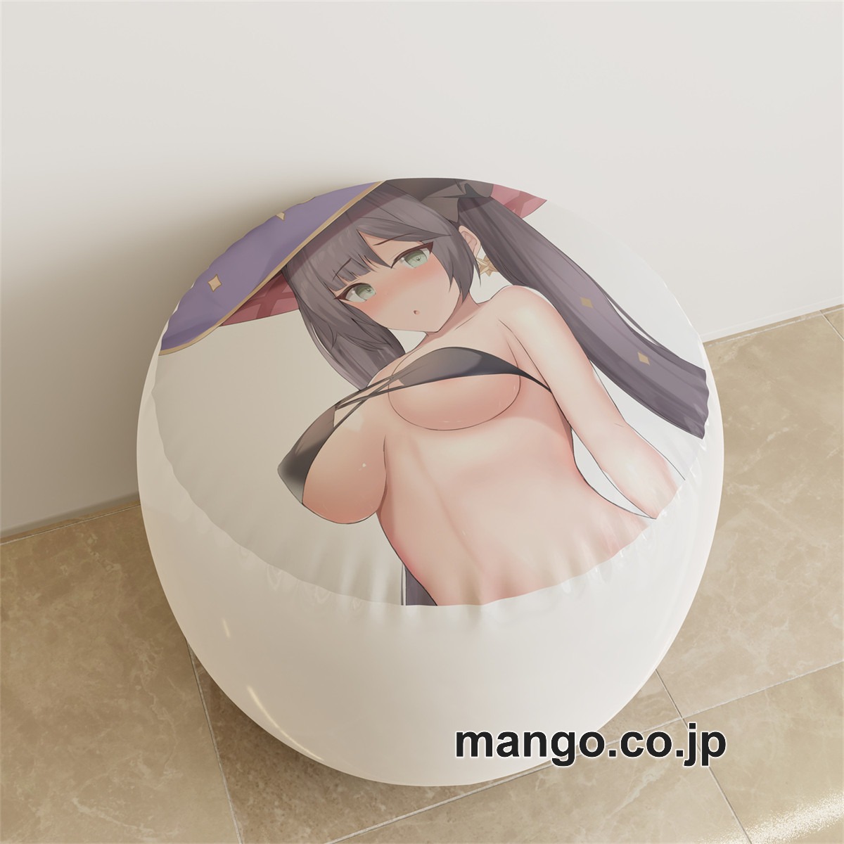 PVC ラウンドスツール アニメ キャラクター【原神】モナpvcスツールPVC製 キャラクターグッズ コレクション用 2