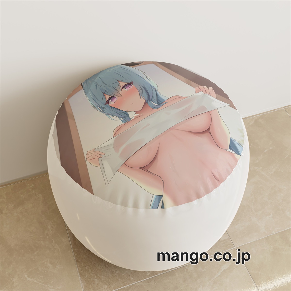PVC ラウンドスツール アニメ キャラクター【原神】甘雨pvcスツールPVC製 キャラクターグッズ コレクション用 2