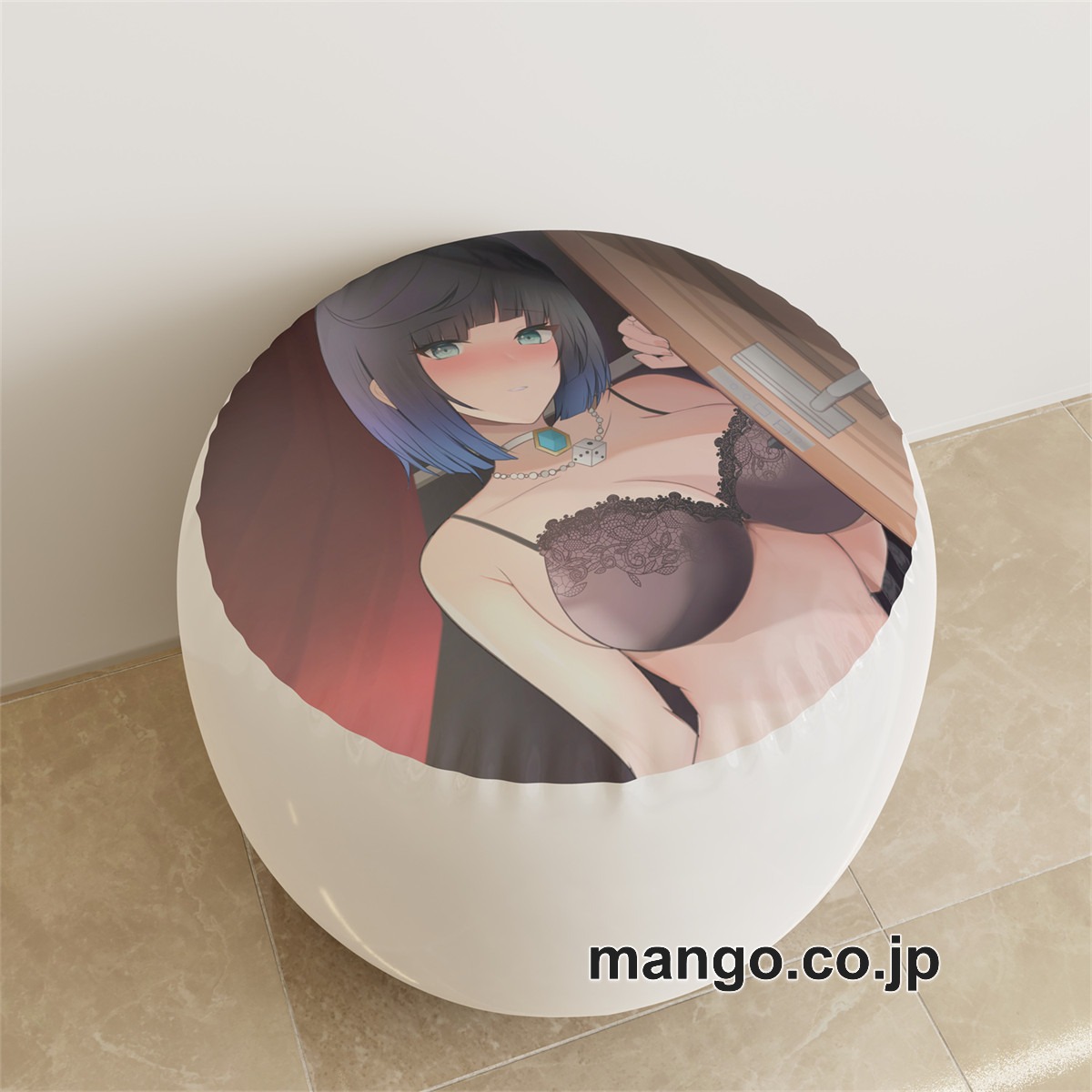 PVC ラウンドスツール アニメ キャラクター【原神】夜蘭pvcスツールPVC製 キャラクターグッズ コレクション用 2