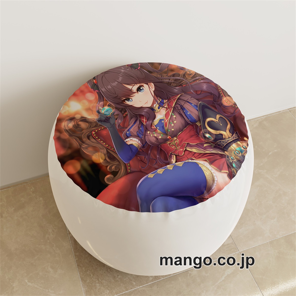 PVC ラウンドスツール アニメ キャラクター【アイドルマスターシャイニーカラーズ】一ノ瀬志希pvcスツールPVC製 キャラクターグッズ コレクション用