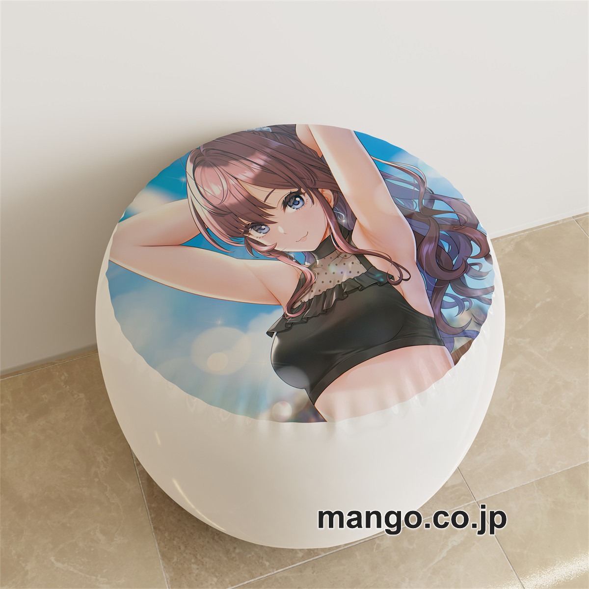 PVC ラウンドスツール アニメ キャラクター【アイドルマスターシャイニーカラーズ】一ノ瀬志希pvcスツールPVC製 キャラクターグッズ コレクション用