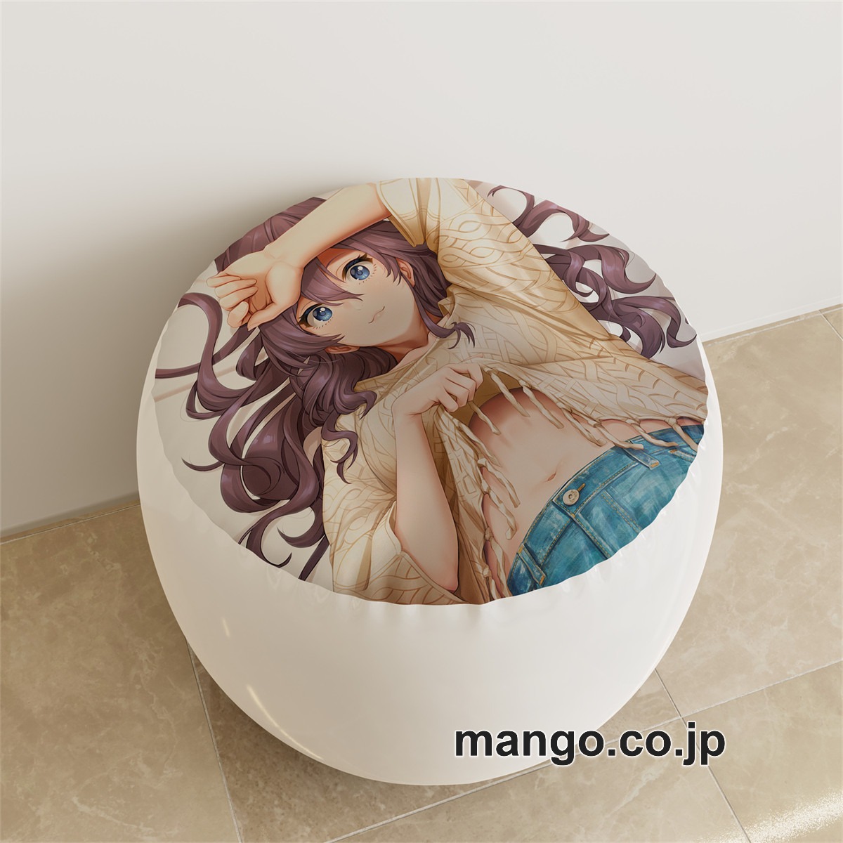 PVC ラウンドスツール アニメ キャラクター【アイドルマスターシャイニーカラーズ】一ノ瀬志希pvcスツールPVC製 キャラクターグッズ コレクション用