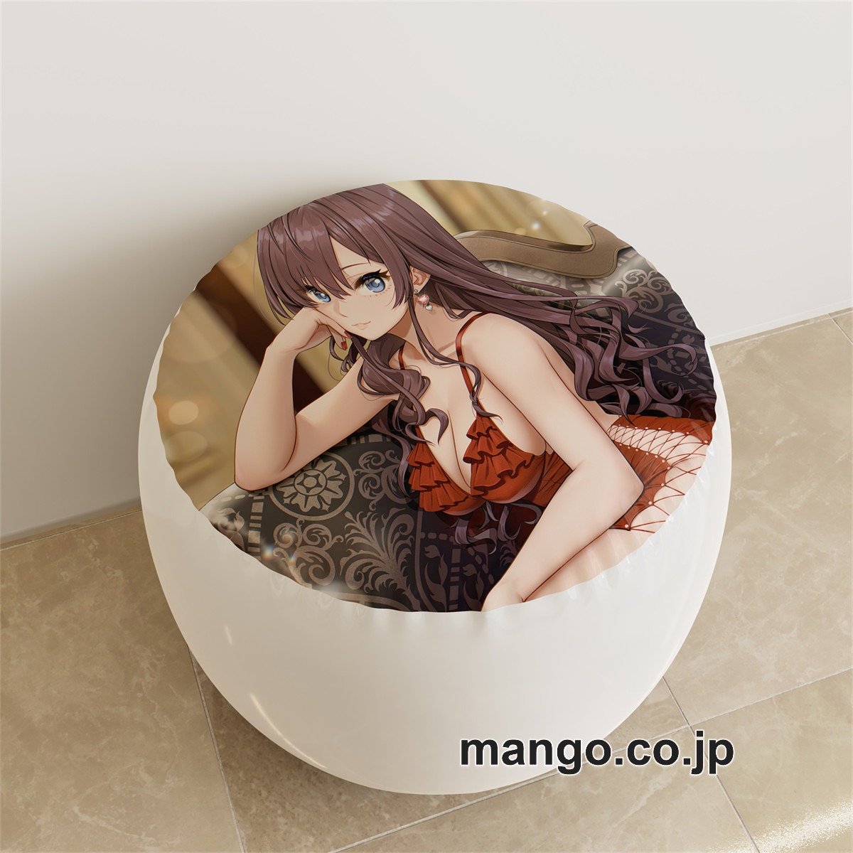 PVC ラウンドスツール アニメ キャラクター【アイドルマスターシャイニーカラーズ】一ノ瀬志希pvcスツールPVC製 キャラクターグッズ コレクション用 2