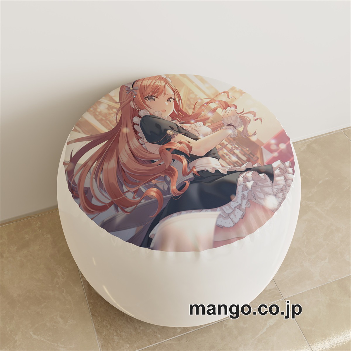 PVC ラウンドスツール アニメ キャラクター【アイドルマスターシャイニーカラーズ】有栖川夏葉pvcスツールPVC製 キャラクターグッズ コレクション用 2