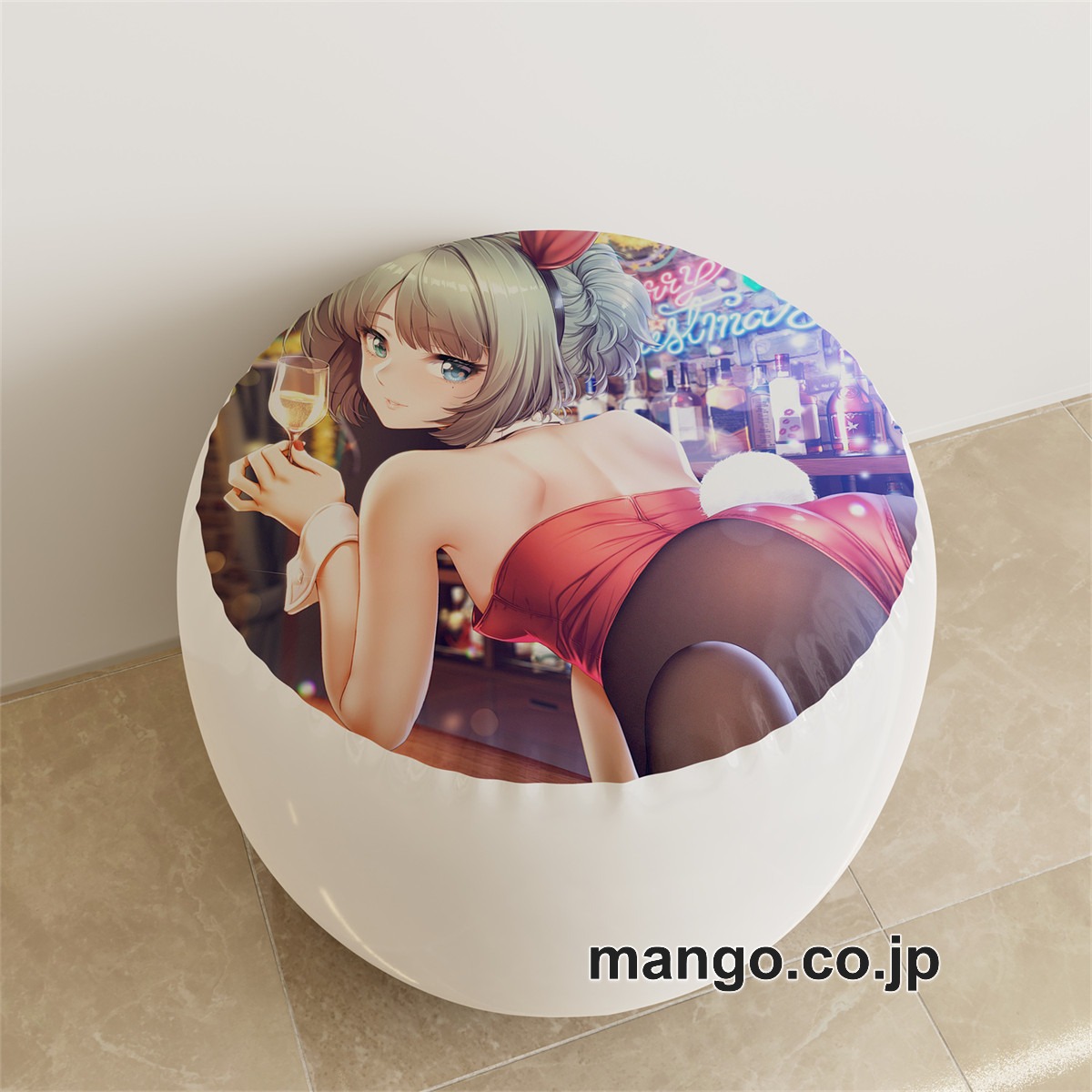 PVC ラウンドスツール アニメ キャラクター【アイドルマスターシンデレラガールズ】高垣楓pvcスツールPVC製 キャラクターグッズ コレクション用