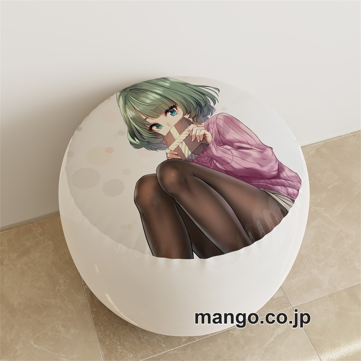 PVC ラウンドスツール アニメ キャラクター【アイドルマスターシンデレラガールズ】高垣楓pvcスツールPVC製 キャラクターグッズ コレクション用