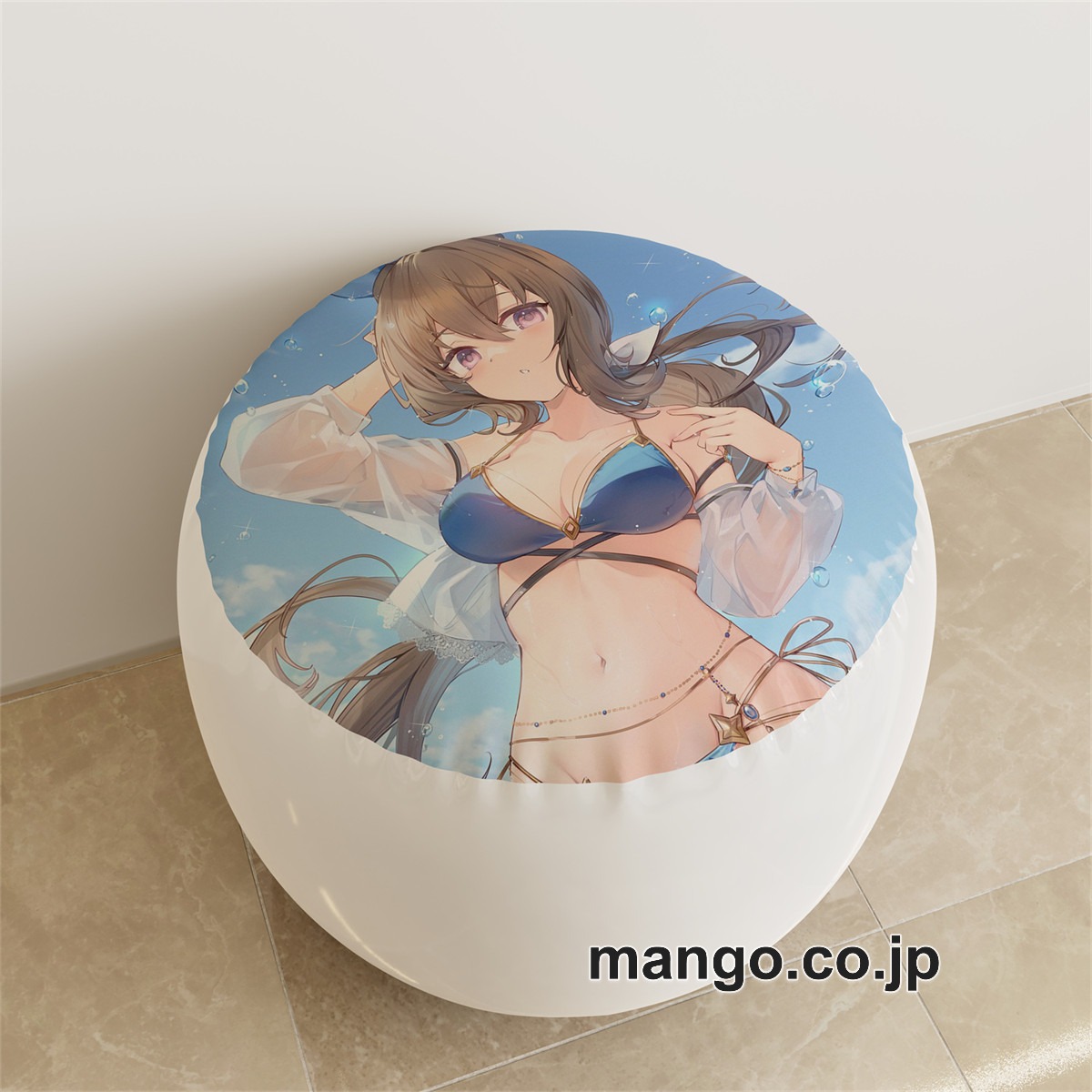 PVC ラウンドスツール アニメ キャラクター【ウマ娘】アーモンドアイ アドマイヤベガpvcスツールPVC製 キャラクターグッズ コレクション用 2
