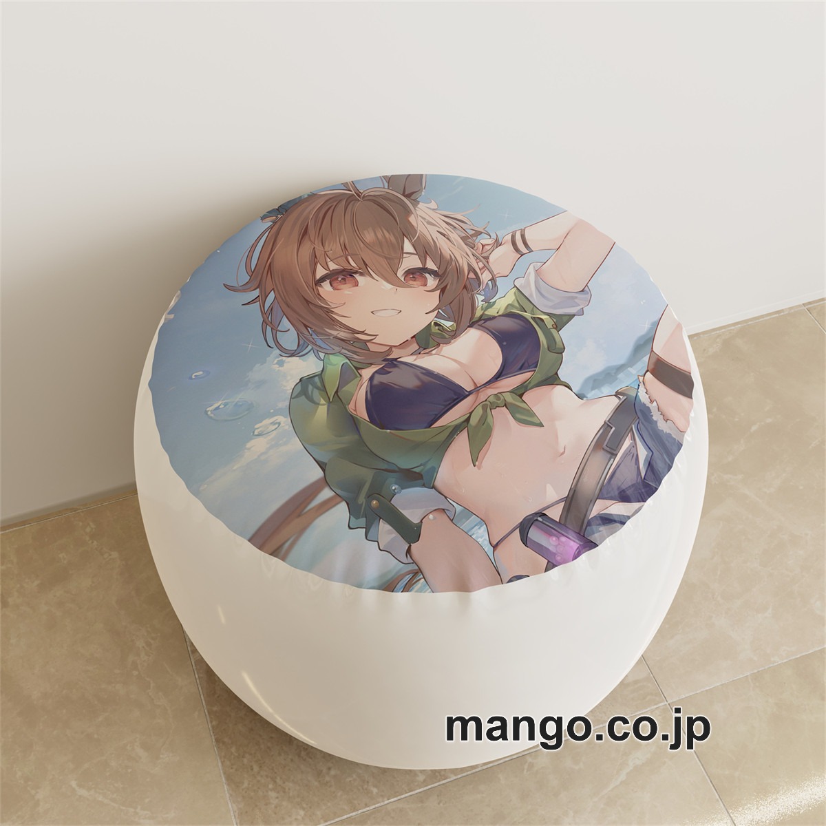 PVC ラウンドスツール アニメ キャラクター【ウマ娘】アグネスタキオンpvcスツールPVC製 キャラクターグッズ コレクション用 2