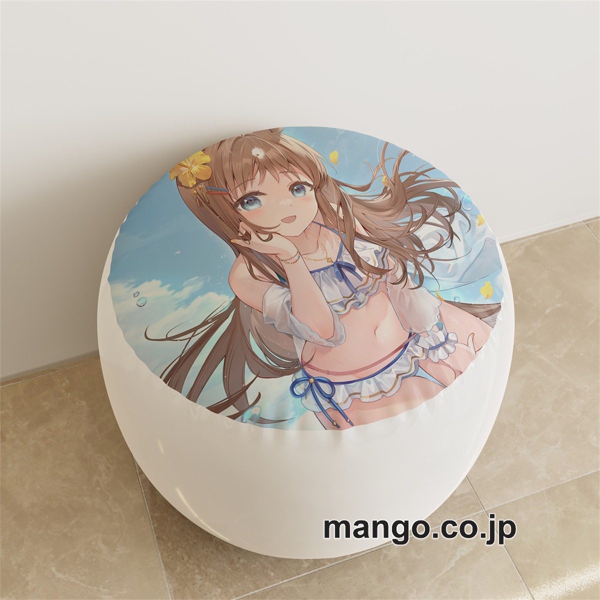 PVC ラウンドスツール アニメ キャラクター【ウマ娘】グラスワンダー コパノリッキーpvcスツールPVC製 キャラクターグッズ コレクション用