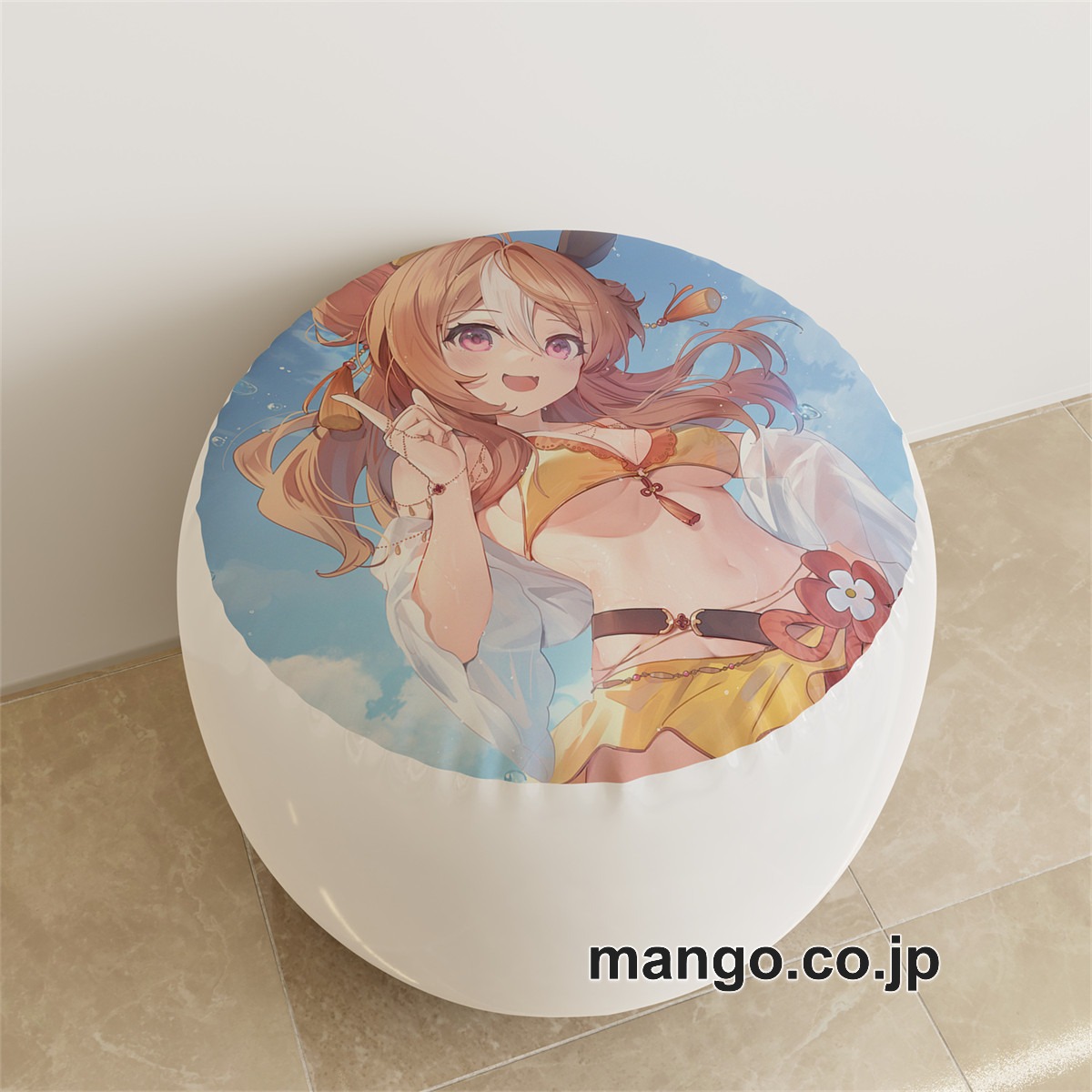 PVC ラウンドスツール アニメ キャラクター【ウマ娘】グラスワンダー コパノリッキーpvcスツールPVC製 キャラクターグッズ コレクション用 2