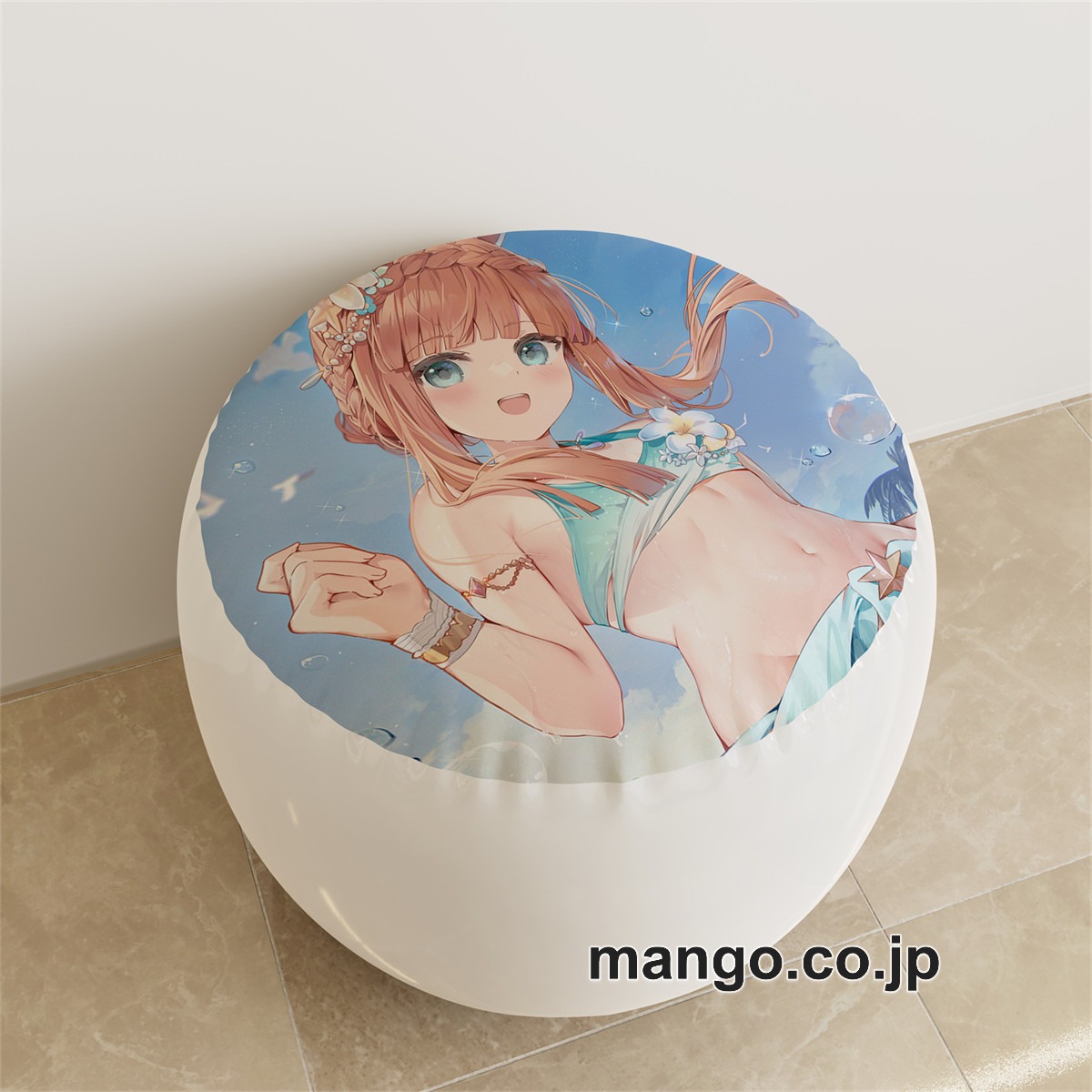 PVC ラウンドスツール アニメ キャラクター【ウマ娘】サイレンススズカpvcスツールPVC製 キャラクターグッズ コレクション用 2