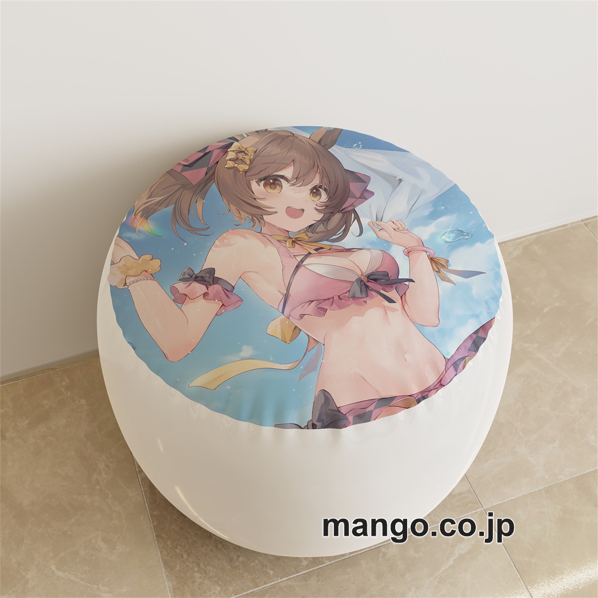PVC ラウンドスツール アニメ キャラクター【ウマ娘】スペシャルウィーク スマートファルコンpvcスツールPVC製 キャラクターグッズ コレクション用 2