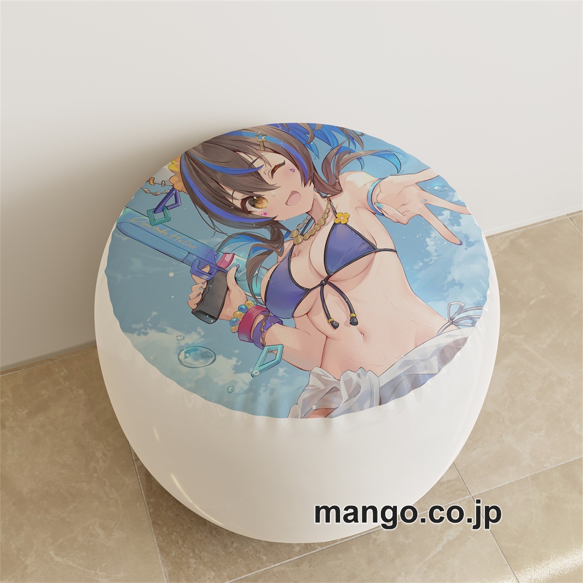 PVC ラウンドスツール アニメ キャラクター【ウマ娘】ダイタクヘリオス ドゥラメンテpvcスツールPVC製 キャラクターグッズ コレクション用