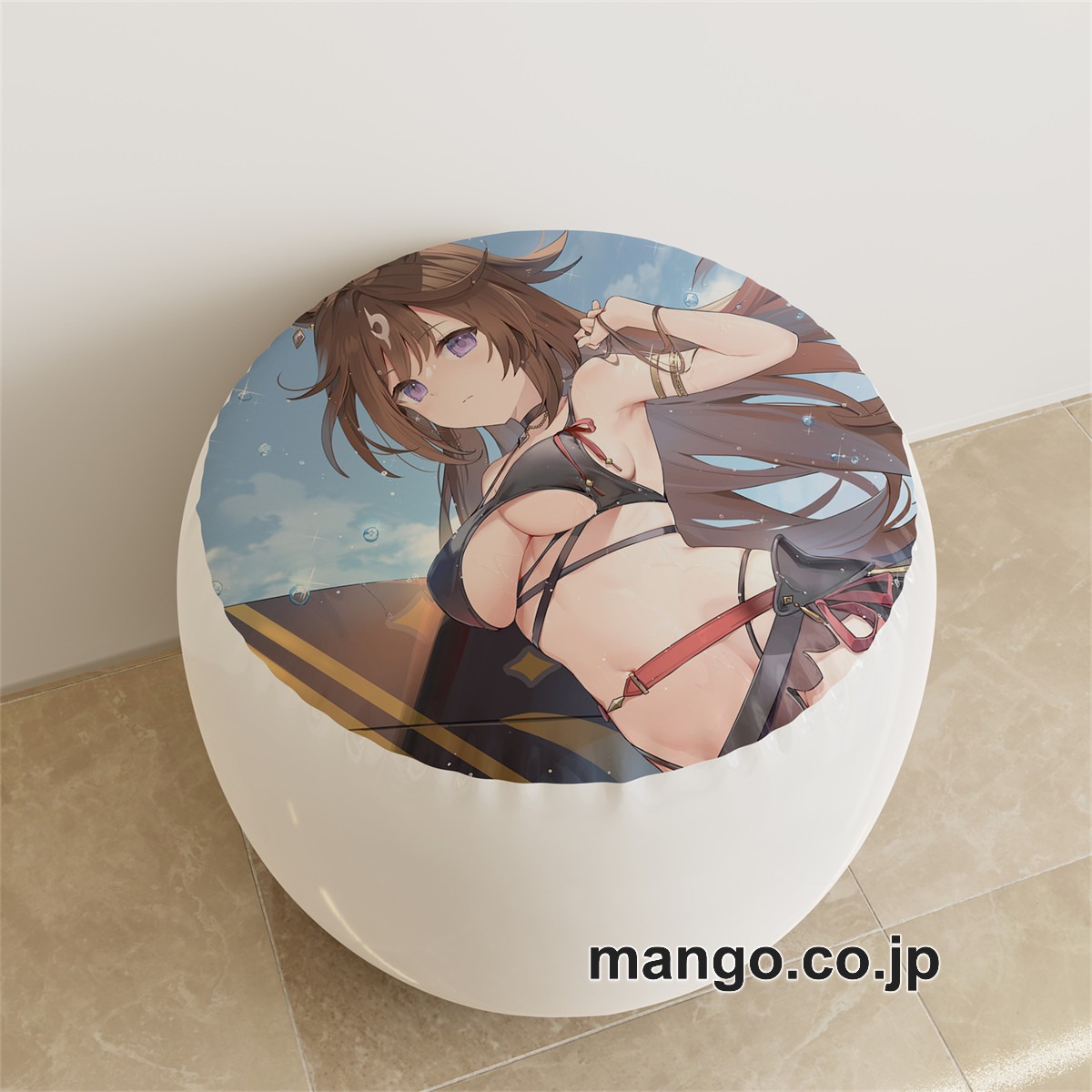 PVC ラウンドスツール アニメ キャラクター【ウマ娘】ダイタクヘリオス ドゥラメンテpvcスツールPVC製 キャラクターグッズ コレクション用 2