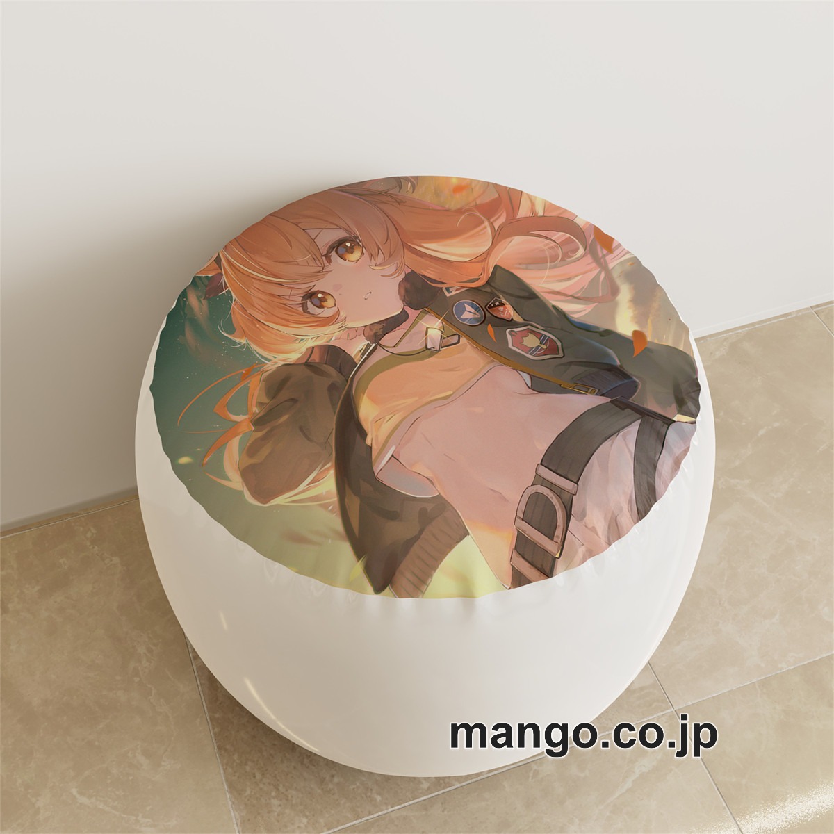 PVC ラウンドスツール アニメ キャラクター【ウマ娘】マヤノトップガン マンハッタンカフェpvcスツールPVC製 キャラクターグッズ コレクション用