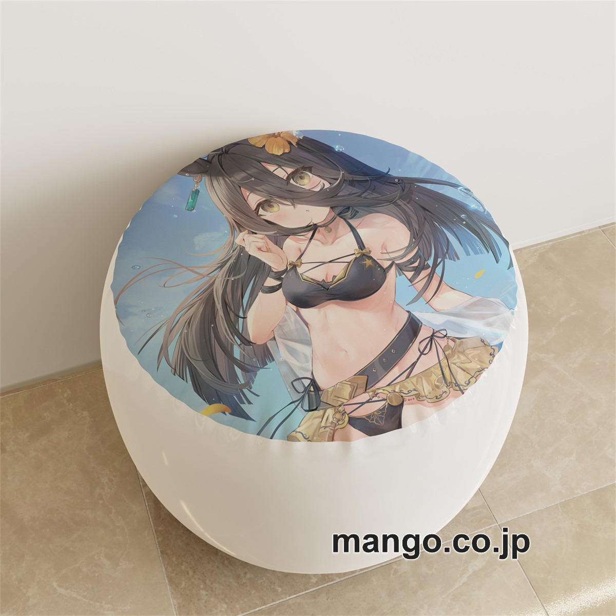 PVC ラウンドスツール アニメ キャラクター【ウマ娘】マヤノトップガン マンハッタンカフェpvcスツールPVC製 キャラクターグッズ コレクション用 2