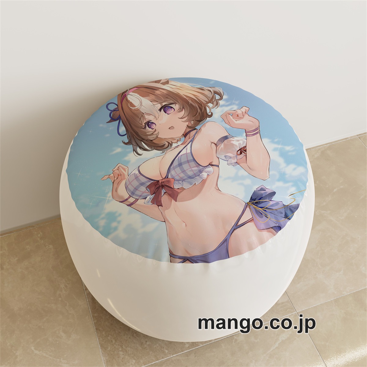 PVC ラウンドスツール アニメ キャラクター【ウマ娘】メイショウドトウ メジロアルダンpvcスツールPVC製 キャラクターグッズ コレクション用