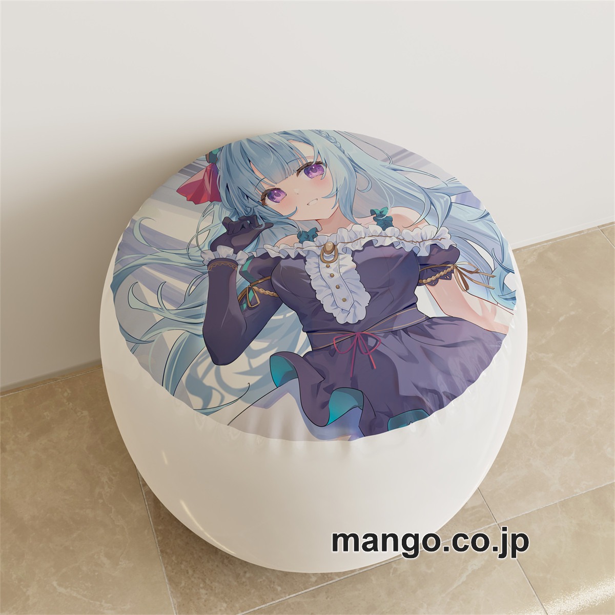 PVC ラウンドスツール アニメ キャラクター【ウマ娘】メイショウドトウ メジロアルダンpvcスツールPVC製 キャラクターグッズ コレクション用 2