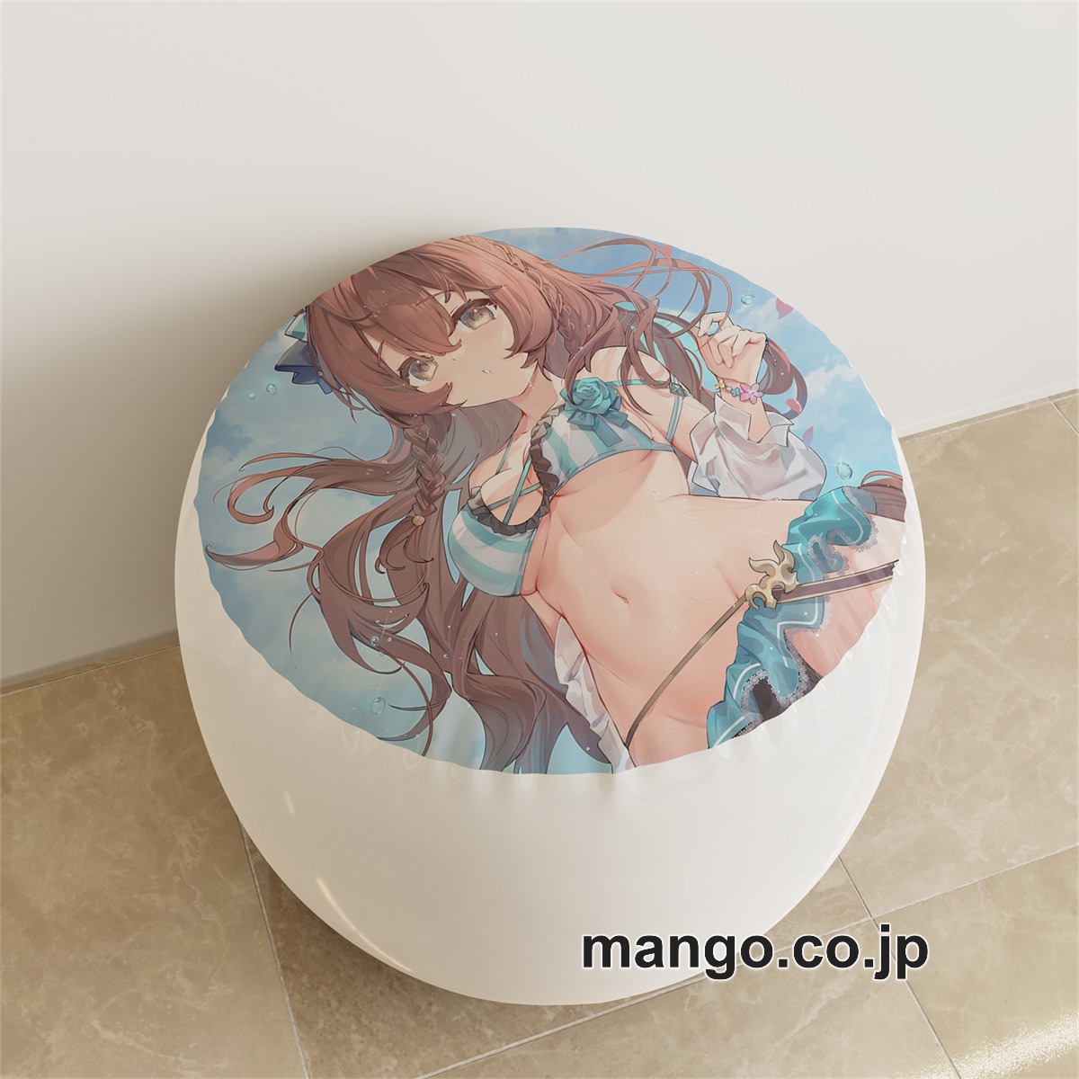 PVC ラウンドスツール アニメ キャラクター【ウマ娘】メジロドーベル メジロブライトpvcスツールPVC製 キャラクターグッズ コレクション用 2