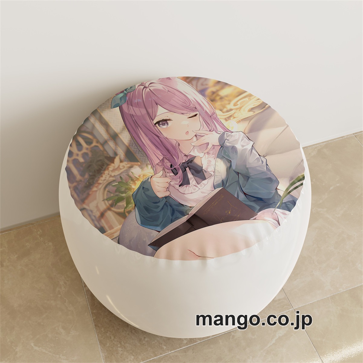 PVC ラウンドスツール アニメ キャラクター【ウマ娘】メジロマックイーンpvcスツールPVC製 キャラクターグッズ コレクション用