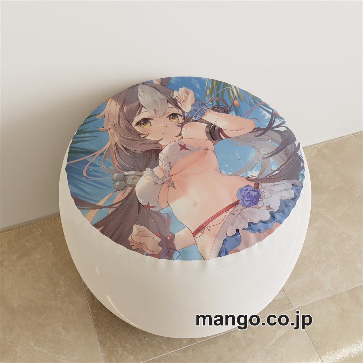 PVC ラウンドスツール アニメ キャラクター【ウマ娘】メジロマックイーン ヤマニンゼファーpvcスツールPVC製 キャラクターグッズ コレクション用 2