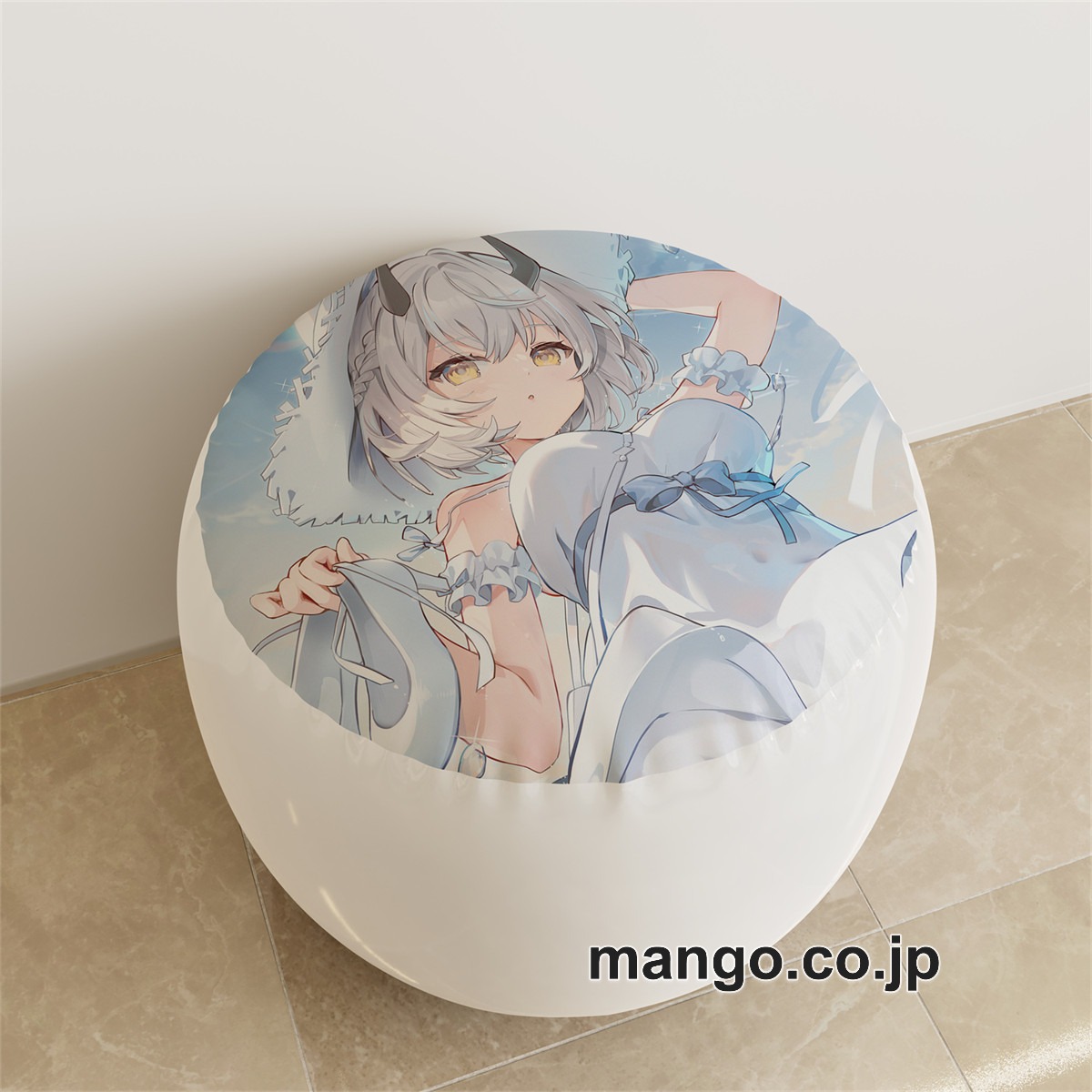 PVC ラウンドスツール アニメ キャラクター【ブルーアーカイブ】百合園セイア 氷室セナpvcスツールPVC製 キャラクターグッズ コレクション用 2