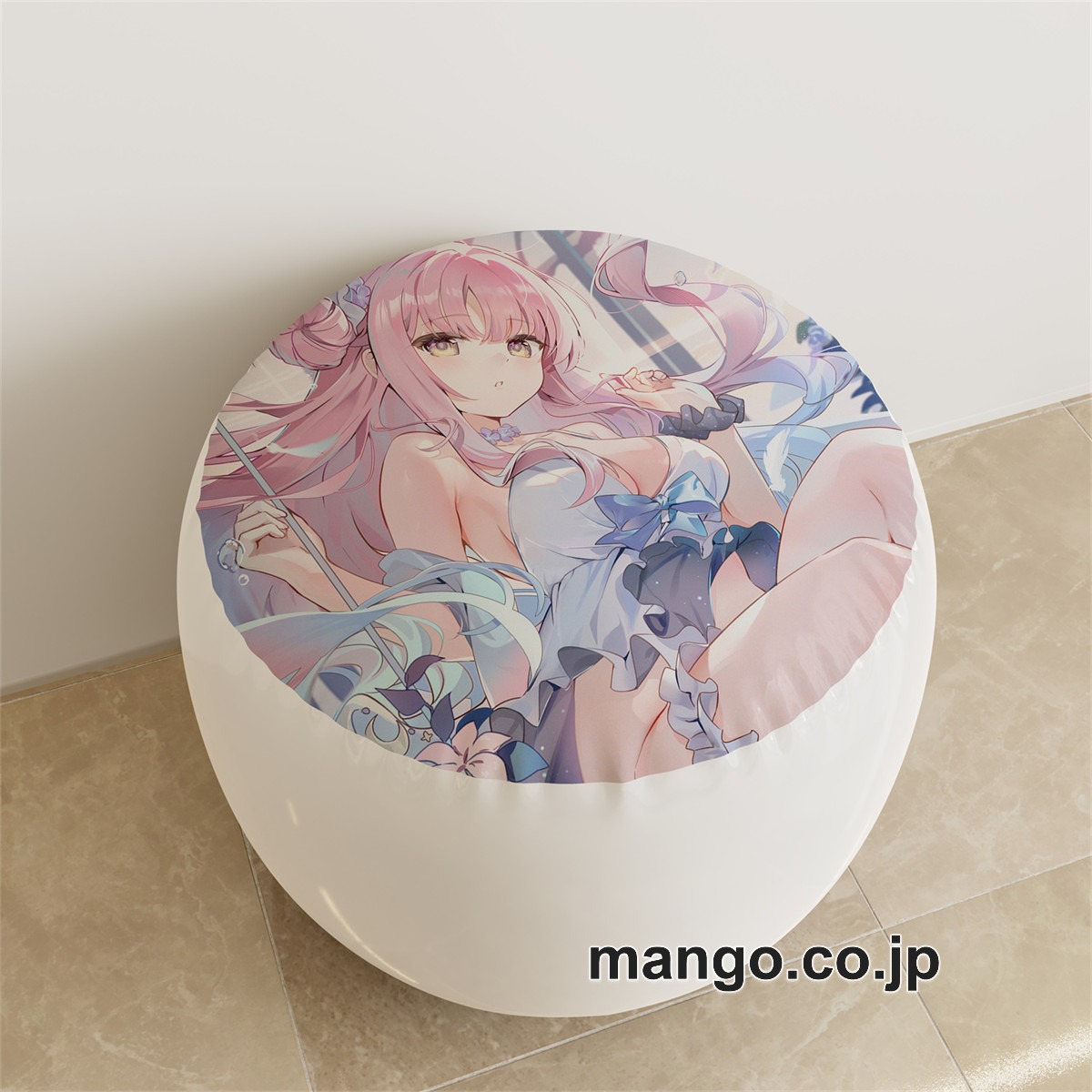 PVC ラウンドスツール アニメ キャラクター【ブルーアーカイブ】聖園ミカpvcスツールPVC製 キャラクターグッズ コレクション用