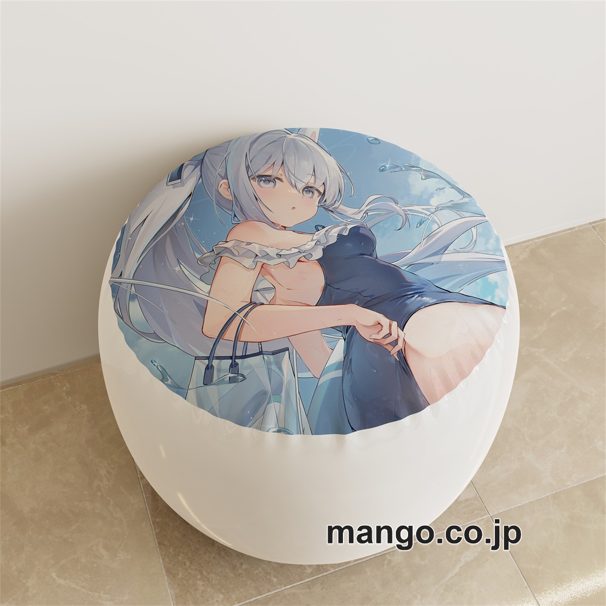 PVC ラウンドスツール アニメ キャラクター【ブルーアーカイブ】月雪ミヤコ 仲正イチカpvcスツールPVC製 キャラクターグッズ コレクション用