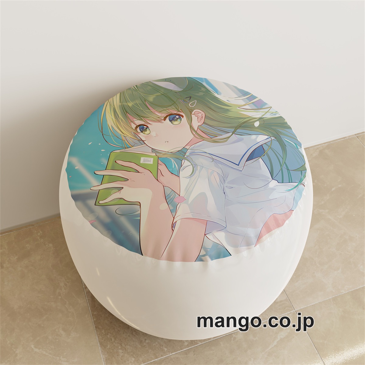 PVC ラウンドスツール アニメ キャラクター【東方Project】パチュリー・ノーレッジ 東風谷早苗pvcスツールPVC製 キャラクターグッズ コレクション用 2
