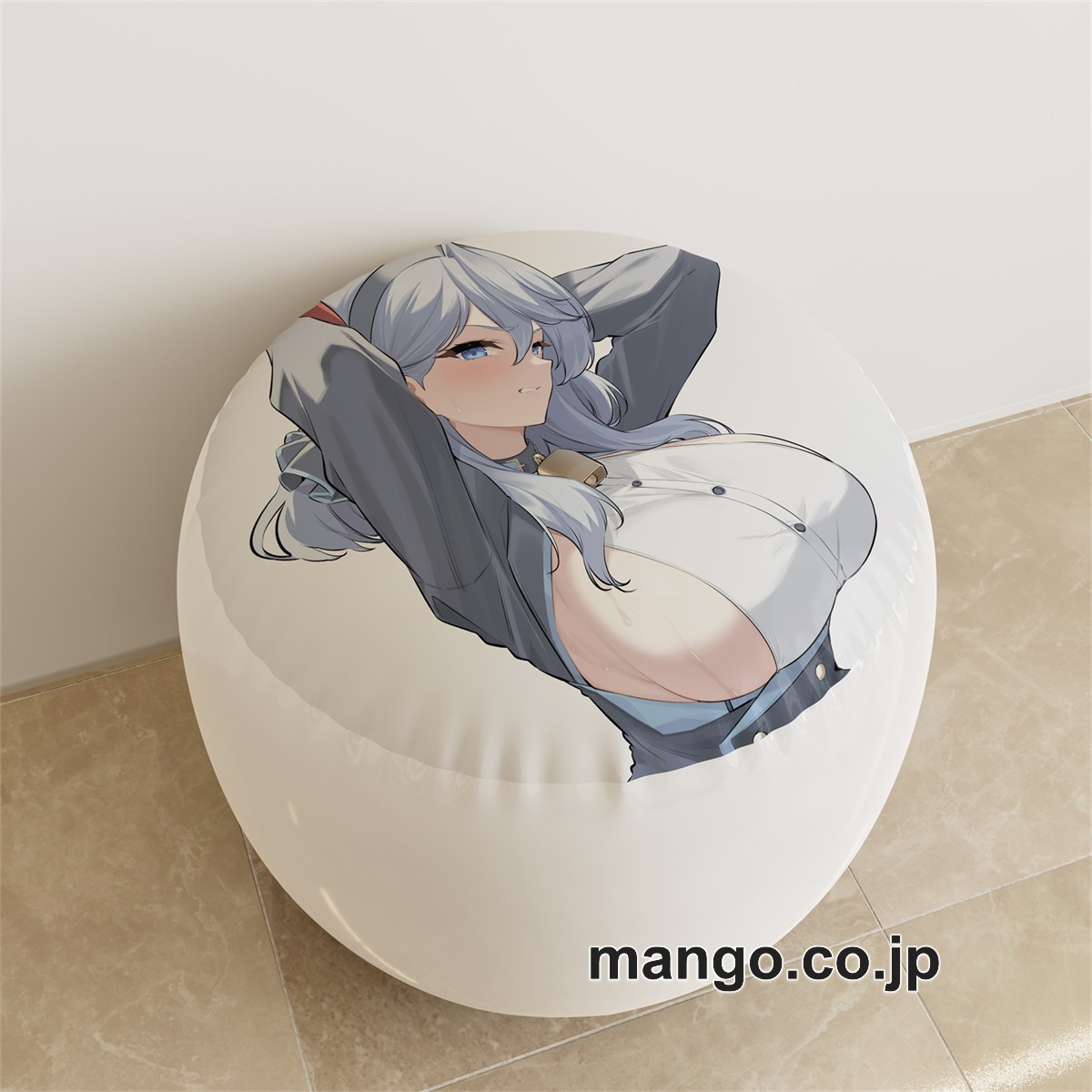 PVC ラウンドスツール アニメ キャラクター【ブルーアーカイブ】角楯カリン 天雨アコpvcスツールPVC製 キャラクターグッズ コレクション用 2