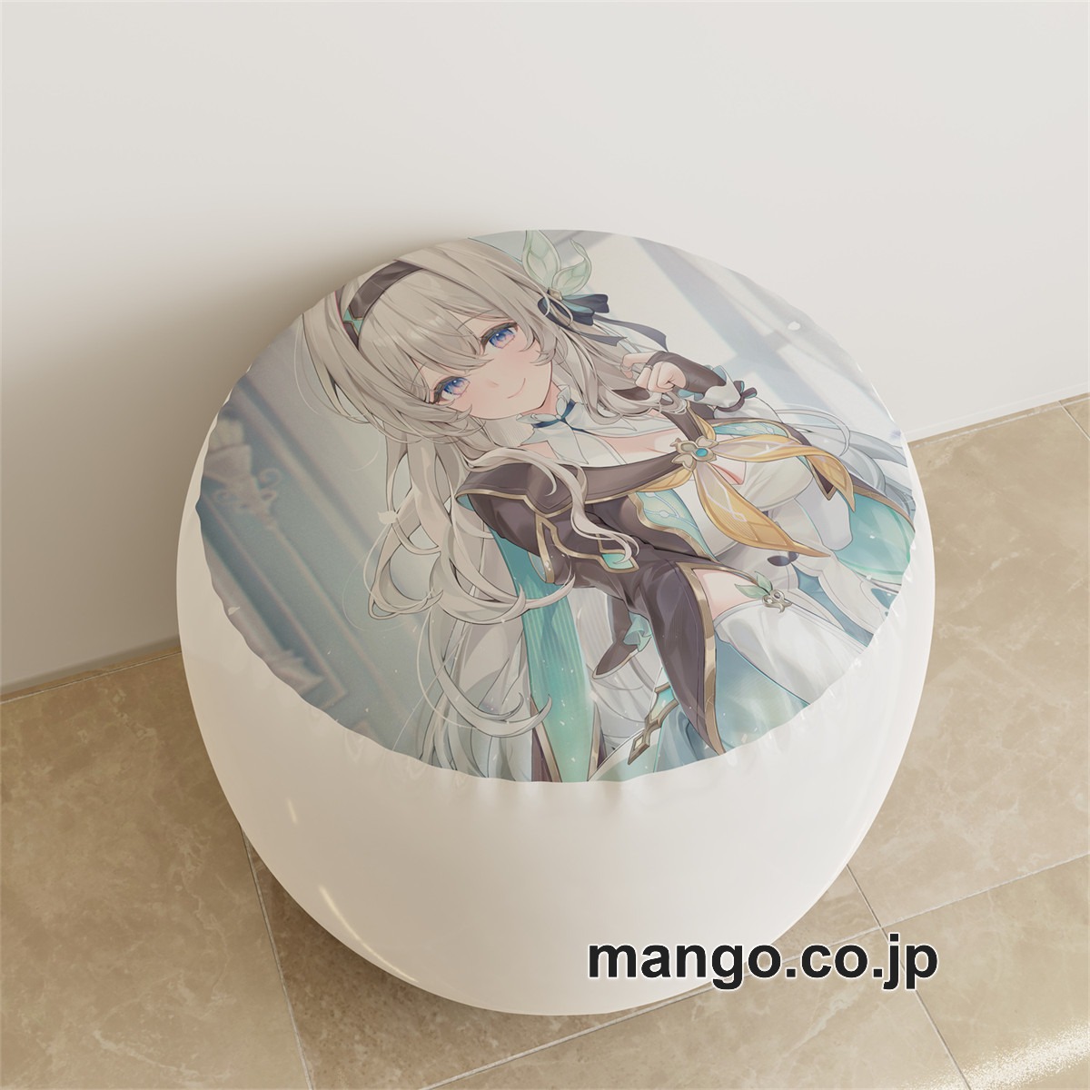 PVC ラウンドスツール アニメ キャラクター【崩壊スターレイル】ホタルpvcスツールPVC製 キャラクターグッズ コレクション用 2