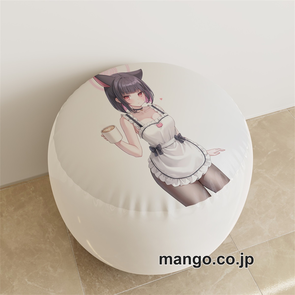 PVC ラウンドスツール アニメ キャラクター【ブルーアーカイブ】杏山カズサ 一之瀬アスナpvcスツールPVC製 キャラクターグッズ コレクション用