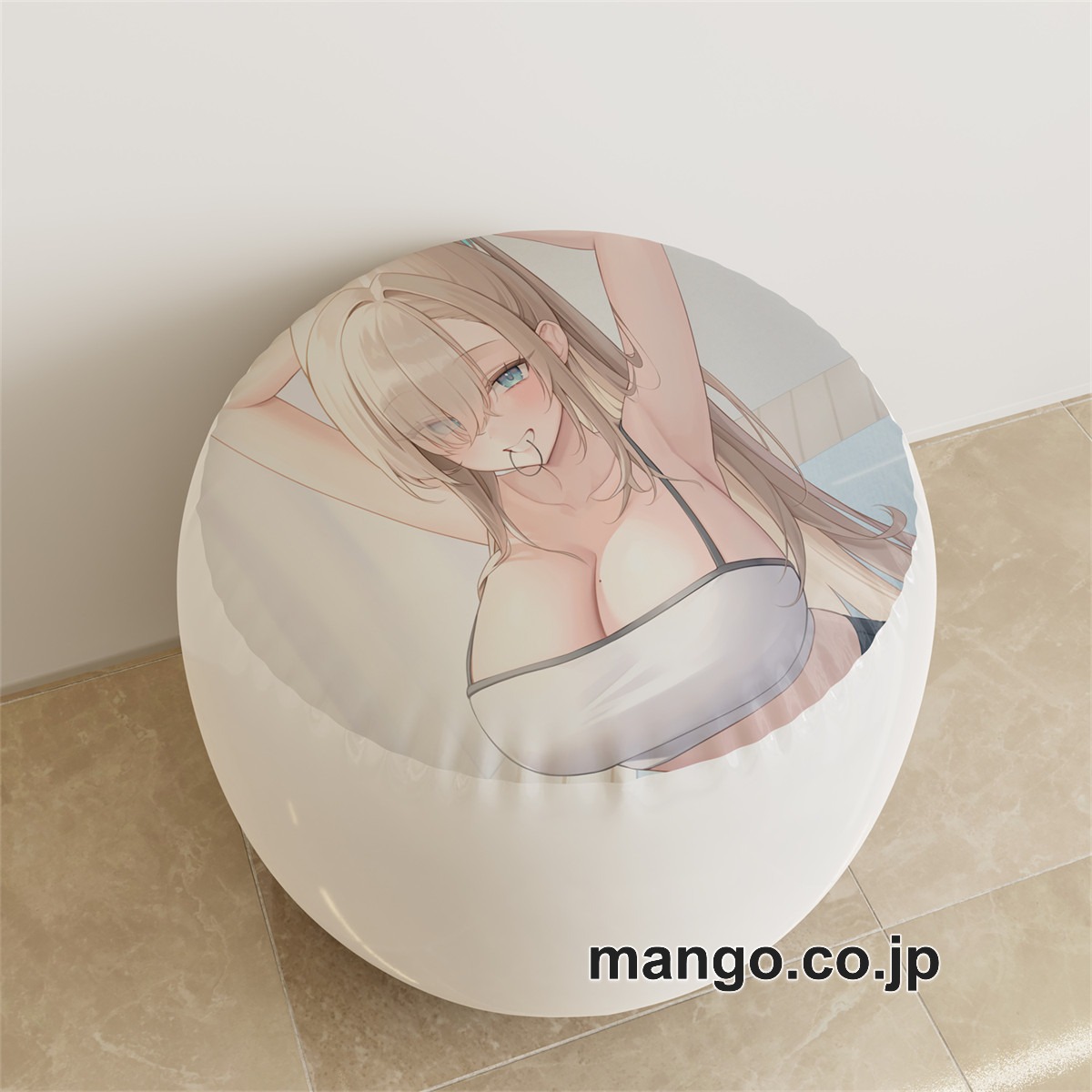 PVC ラウンドスツール アニメ キャラクター【ブルーアーカイブ】杏山カズサ 一之瀬アスナpvcスツールPVC製 キャラクターグッズ コレクション用 2