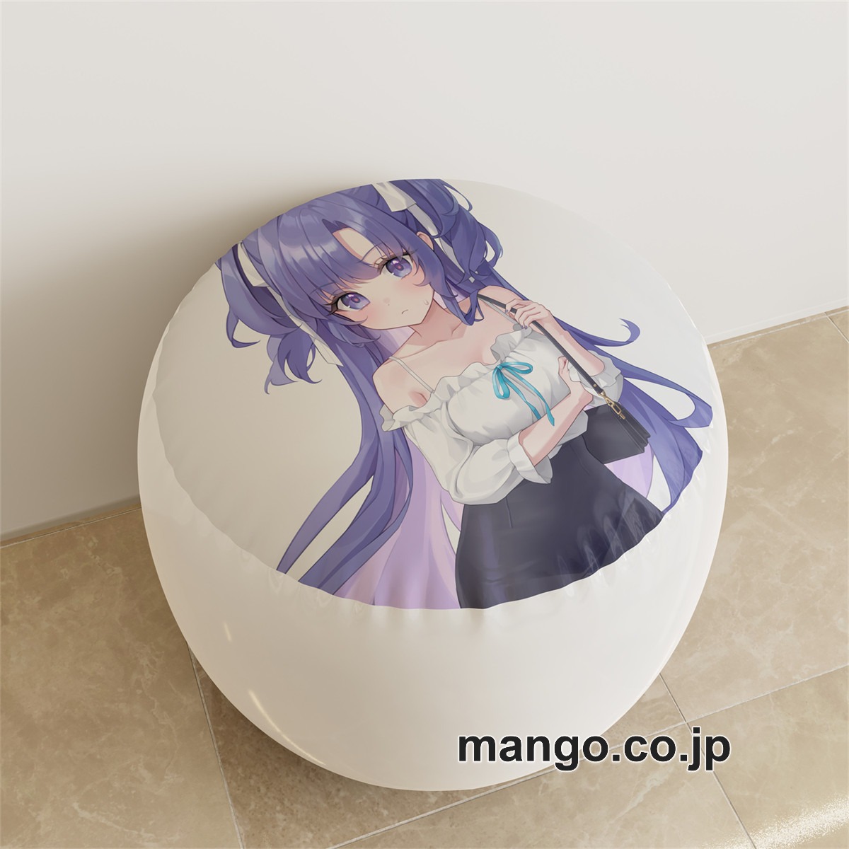 PVC ラウンドスツール アニメ キャラクター【ブルーアーカイブ】早瀬ユウカpvcスツールPVC製 キャラクターグッズ コレクション用 2