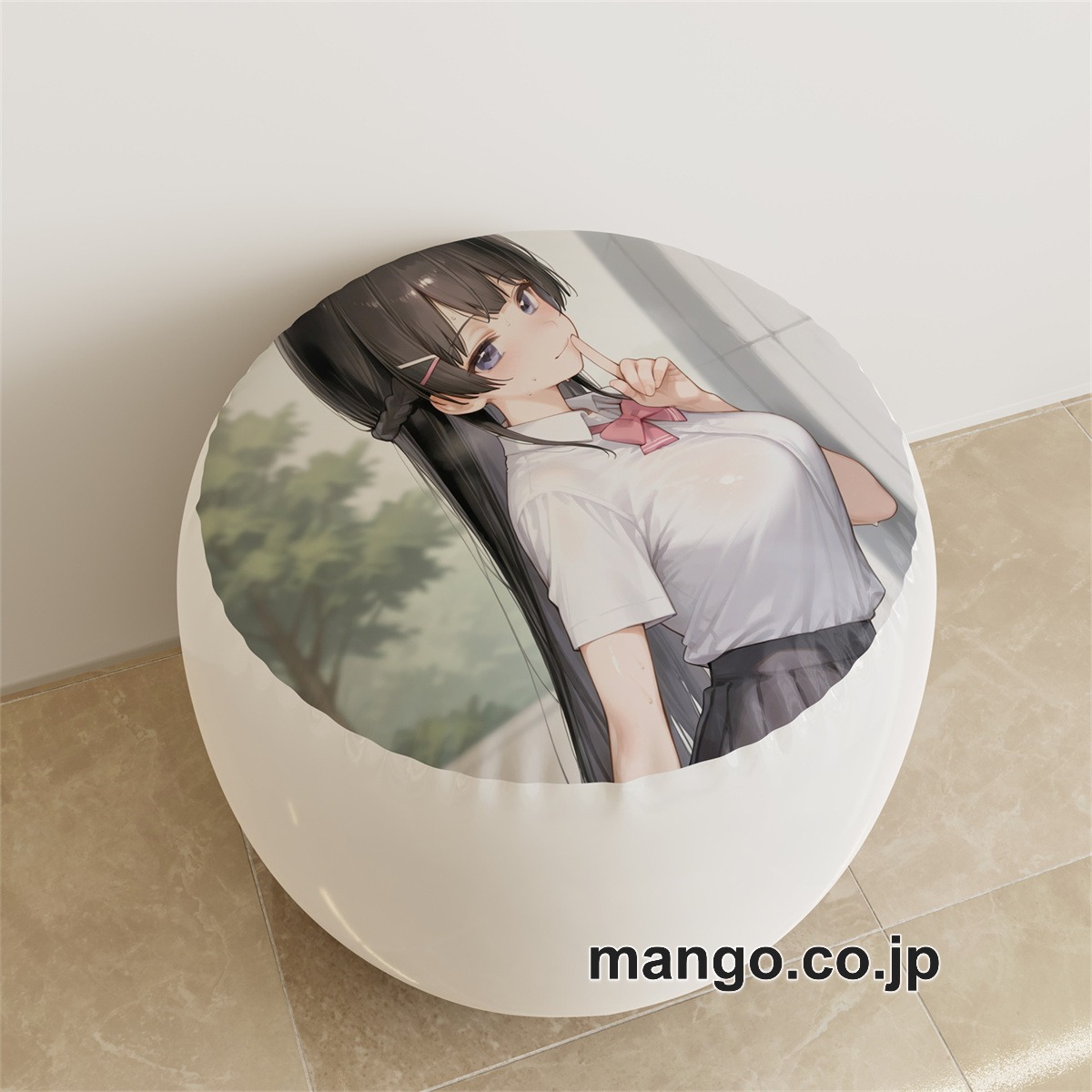 PVC ラウンドスツール アニメ キャラクター【バーチャルYouTuber】月ノ美兎pvcスツールPVC製 キャラクターグッズ コレクション用 1