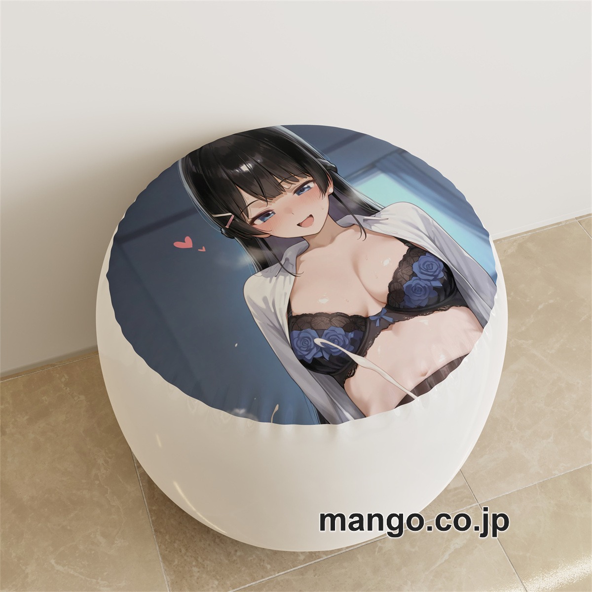 PVC ラウンドスツール アニメ キャラクター【バーチャルYouTuber】月ノ美兎pvcスツールPVC製 キャラクターグッズ コレクション用 2