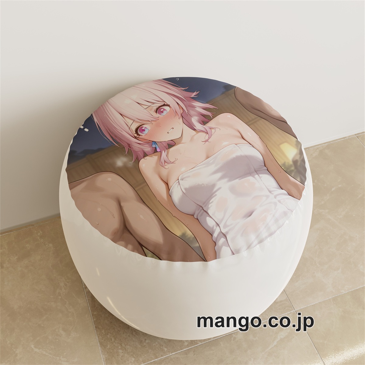 PVC ラウンドスツール アニメ キャラクター【崩壊スターレイル】三月なのかpvcスツールPVC製 キャラクターグッズ コレクション用 2