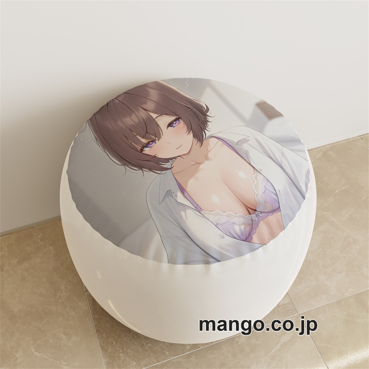 PVC ラウンドスツール アニメ キャラクター【学園アイドルマスター】葛城リーリヤ 根緒亜紗里pvcスツールPVC製 キャラクターグッズ コレクション用 2