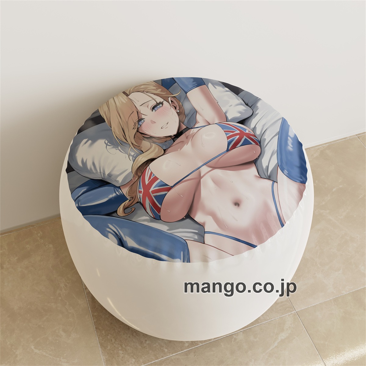 PVC ラウンドスツール アニメ キャラクター【アズールレーン】フッドpvcスツールPVC製 キャラクターグッズ コレクション用 2